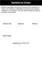 Mobile Screenshot of darilandicecream.com
